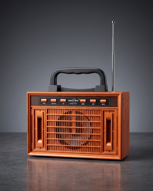 Portable Bluetooth Radio Speaker – Wireless FM Speaker with Crystal-Clear Sound