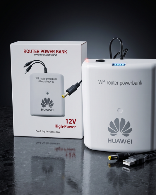 Huawei WiFi Router Power Bank – 8-Hour Backup Portable UPS for WiFi Routers