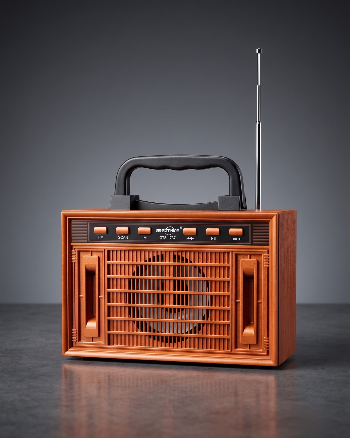 Portable Bluetooth Radio Speaker – Wireless FM Speaker with Crystal-Clear Sound