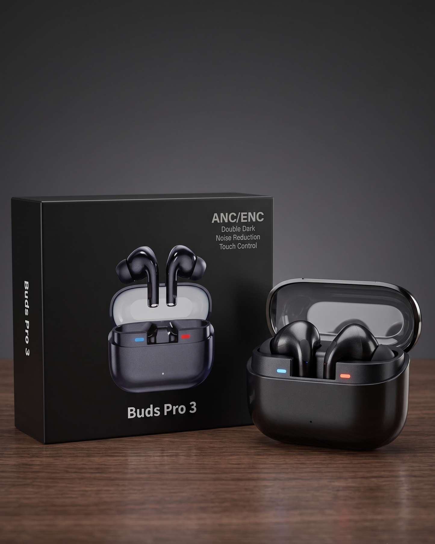 Pro 3 Wireless Bluetooth Earbuds with Active Noise Cancellation