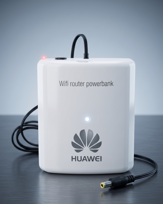 Huawei WiFi Router Power Bank – 8-Hour Backup Portable UPS for WiFi Routers